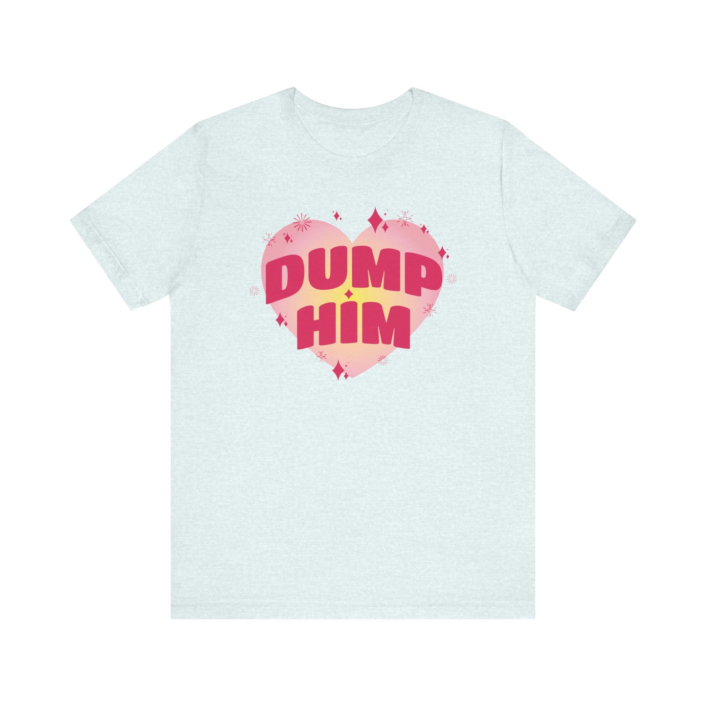 Dump Him Aesthetic T Shirt, Dump Him Top, Y2K Slogan Graphic Baby Tee, Dump Him Baby Tee, Dump Him Crop Top