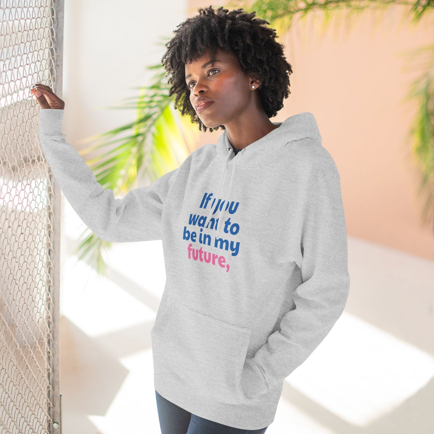 If You Want To Be In My Future, Forget My Past Hoodie | Y2K Baddie Sweatshirt | Motivational Sweatshirt for Women | Sassy Hoodie