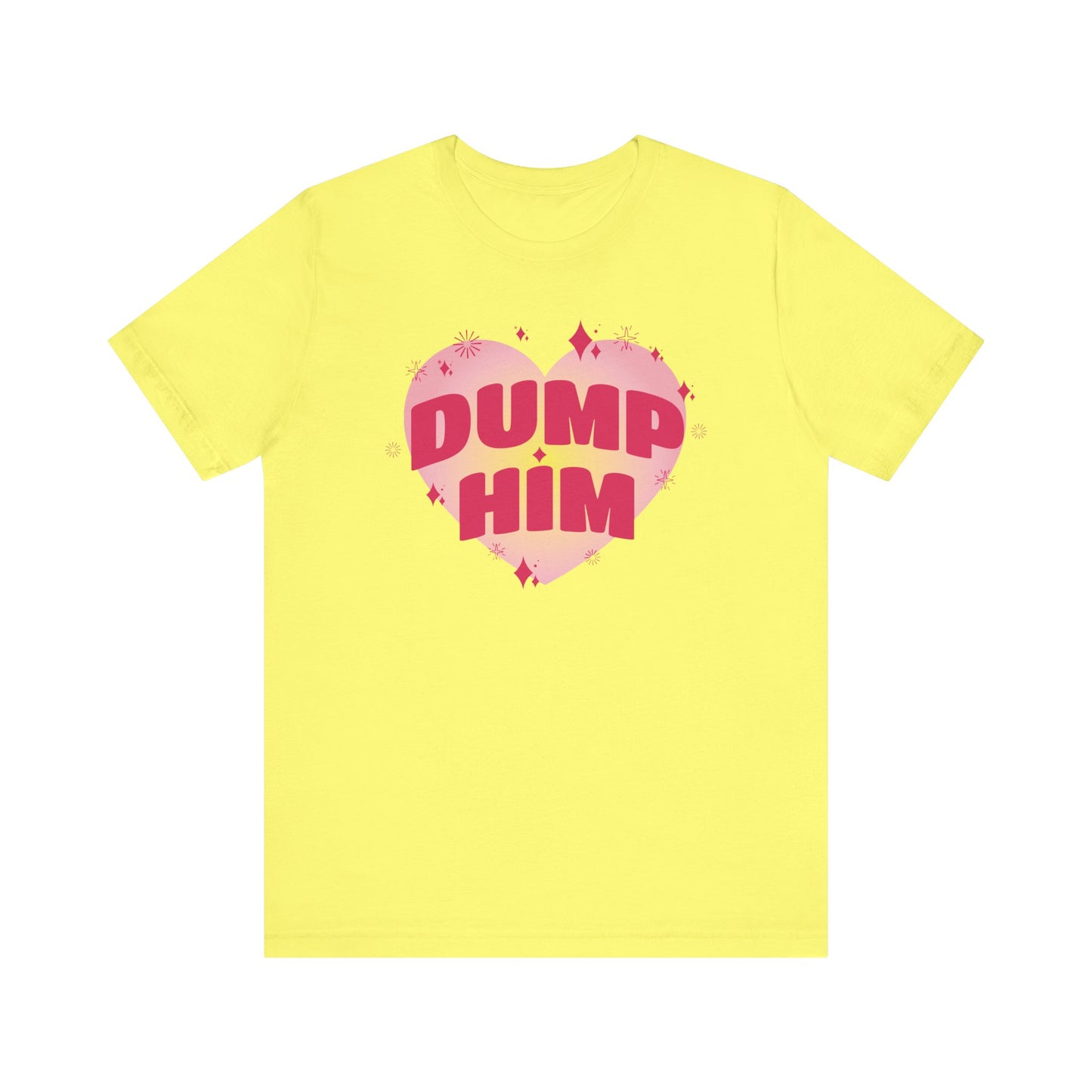 Dump Him Aesthetic T Shirt, Dump Him Top, Y2K Slogan Graphic Baby Tee, Dump Him Baby Tee, Dump Him Crop Top