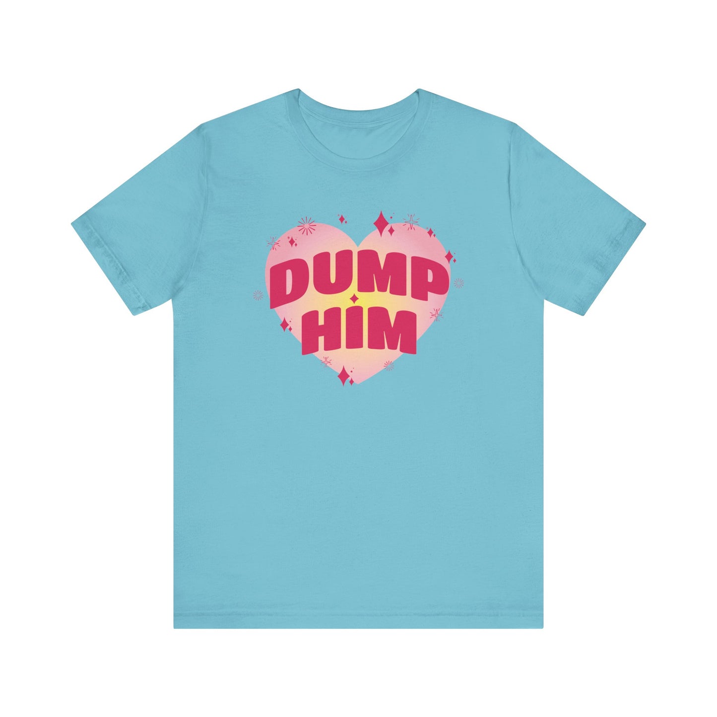 Dump Him Aesthetic T Shirt, Dump Him Top, Y2K Slogan Graphic Baby Tee, Dump Him Baby Tee, Dump Him Crop Top