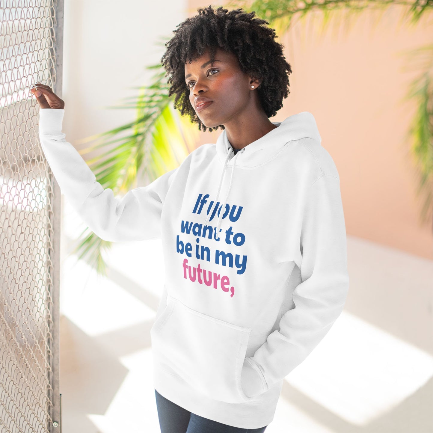 If You Want To Be In My Future, Forget My Past Hoodie | Y2K Baddie Sweatshirt | Motivational Sweatshirt for Women | Sassy Hoodie