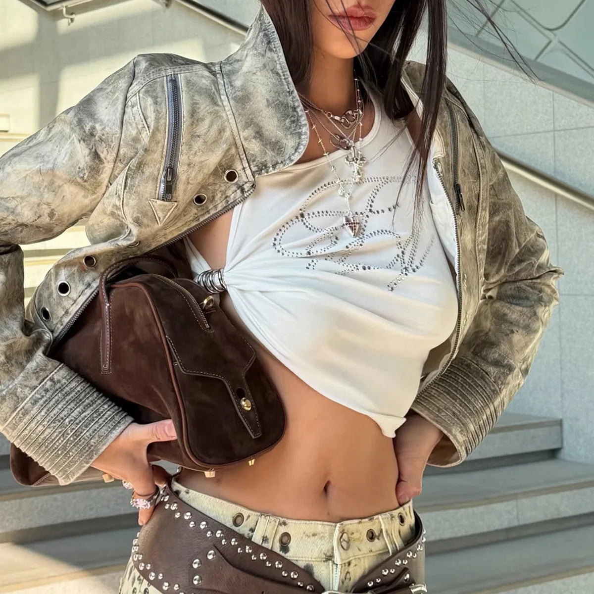 The Sidekick Tie Top
