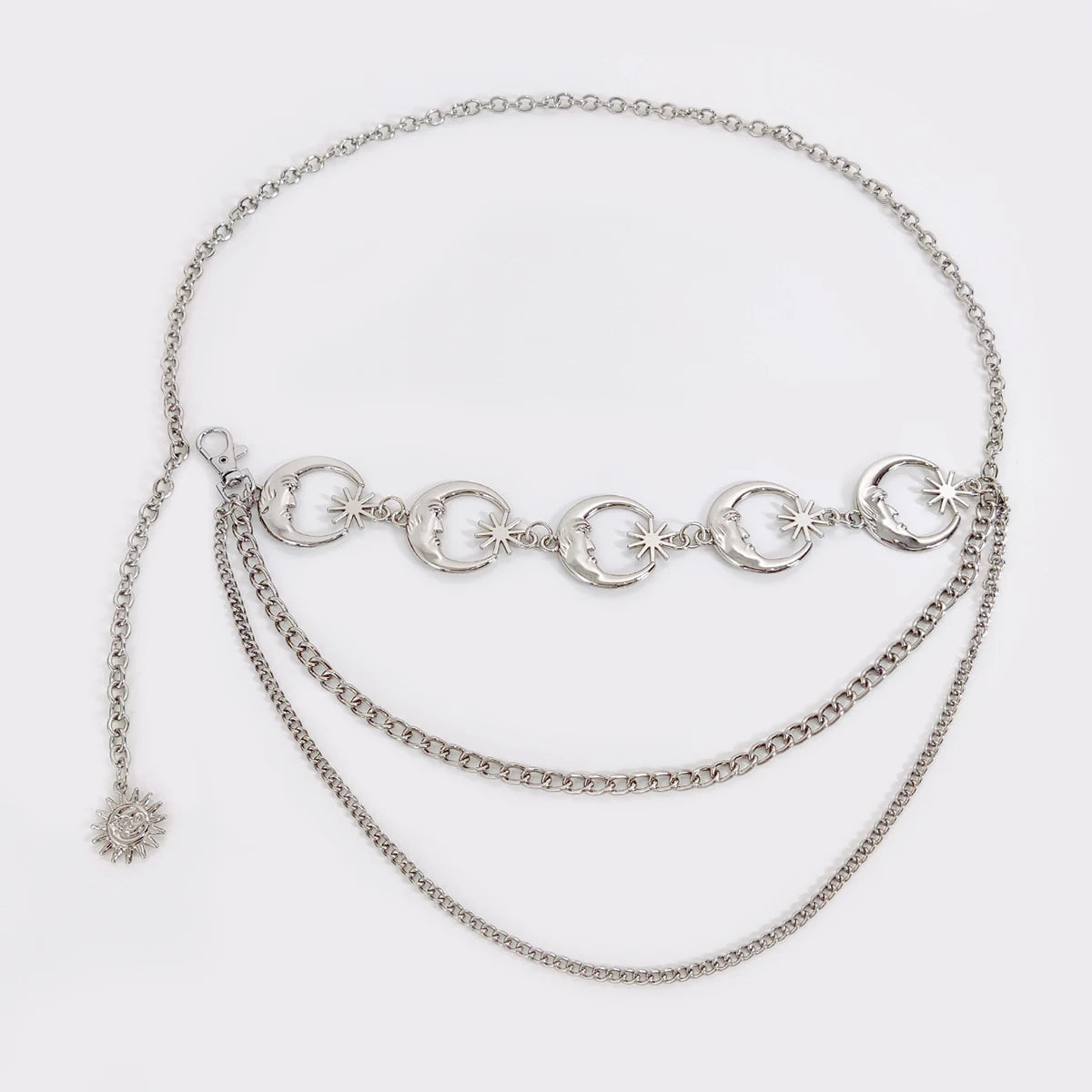 Vintage Gold Chain Waist Belt