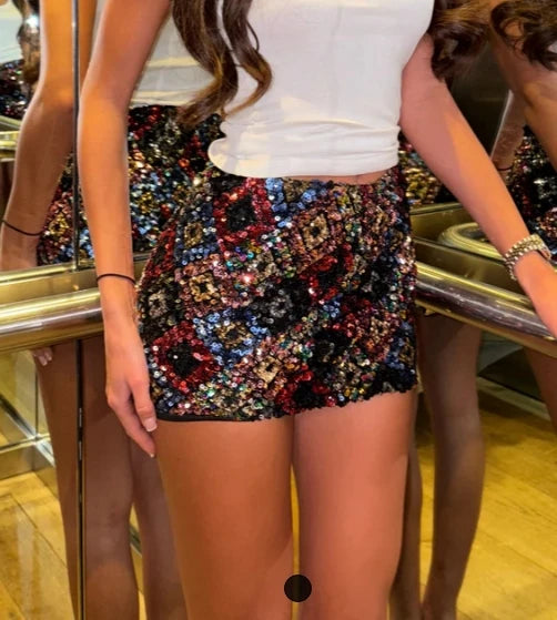 The Afterglow Sequin Skirt
