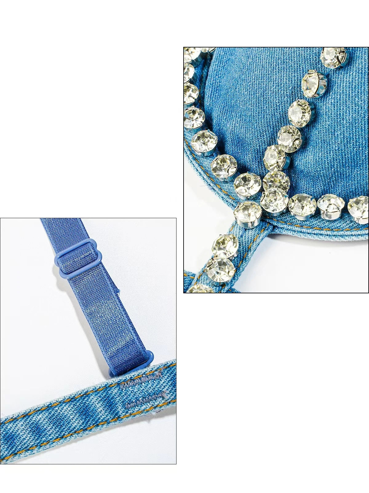 The Denim Jewel Top
