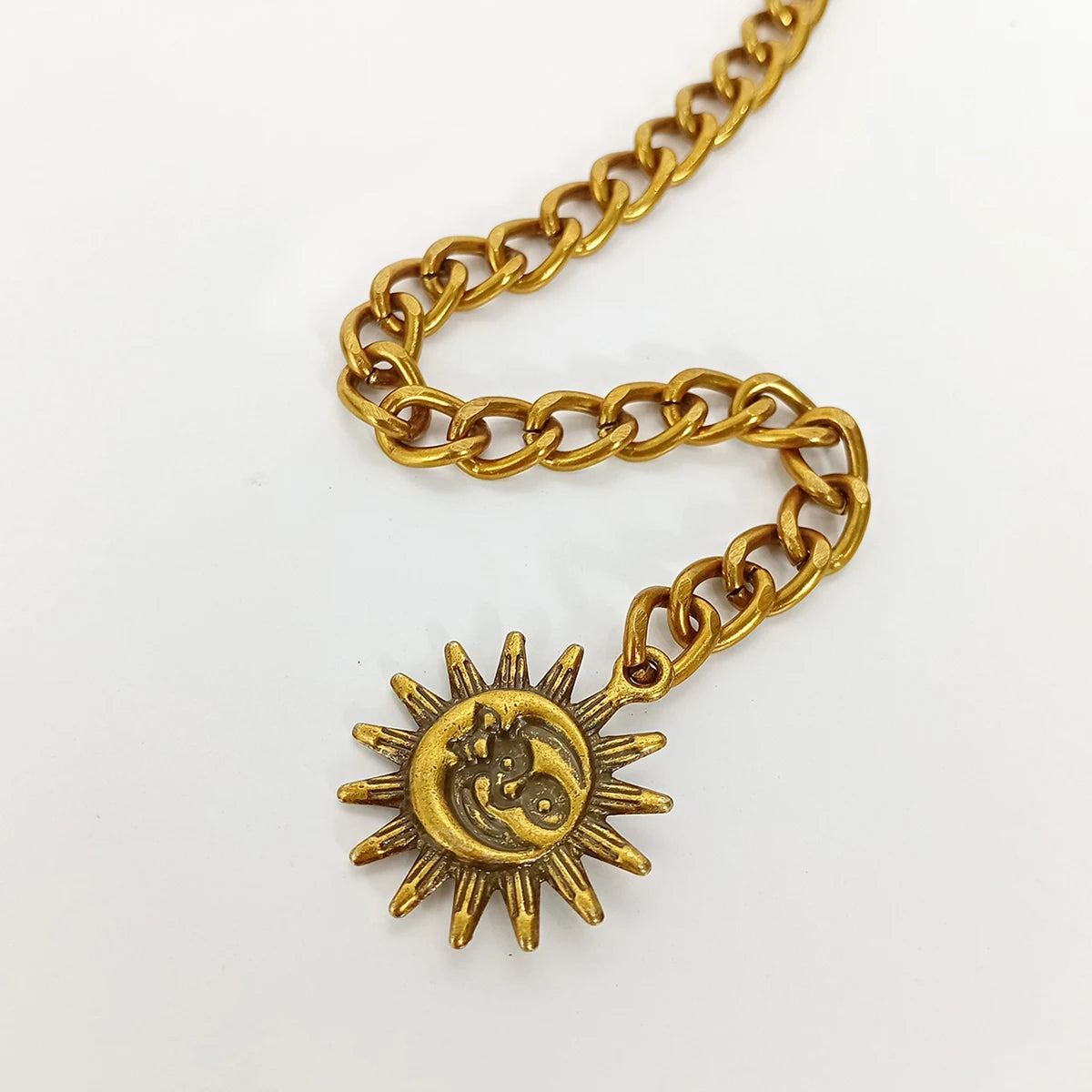 Vintage Gold Chain Waist Belt