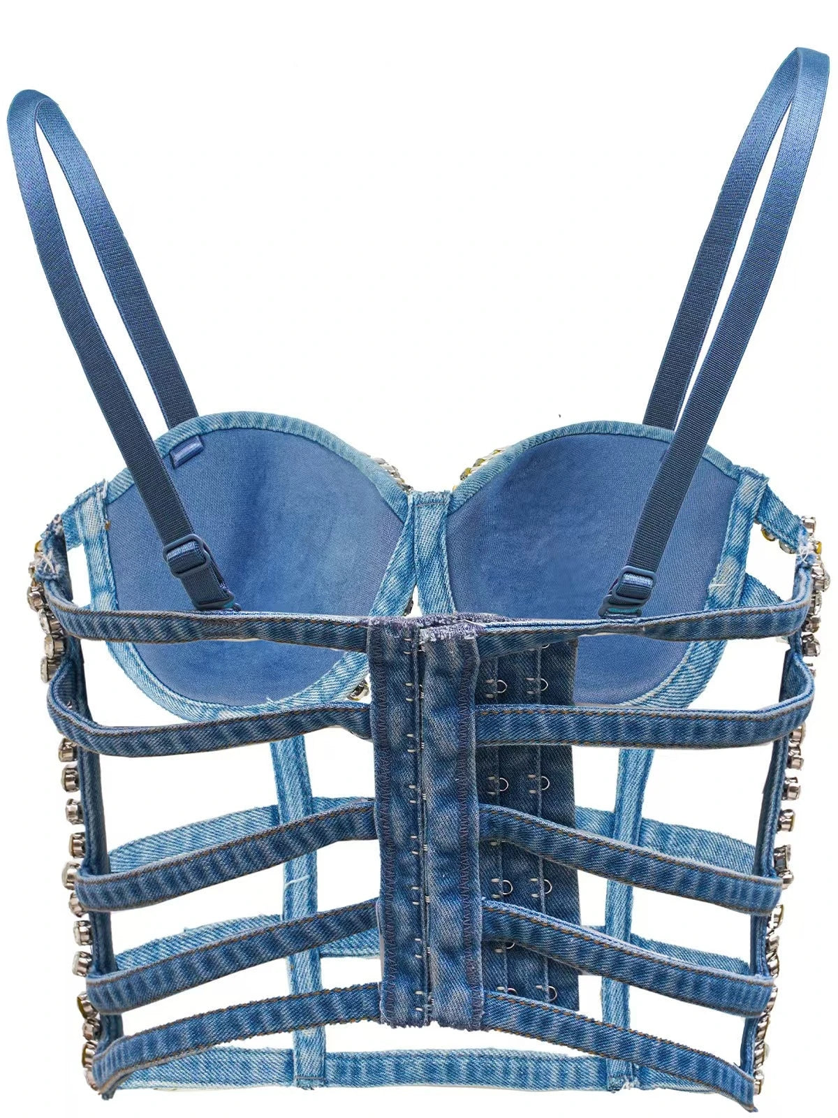 The Denim Jewel Top